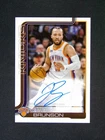 2025-26 Topps Flagship Jalen Brunson Auto On Card