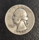 1950 P Washington Quarter - Circulated- Good Condition