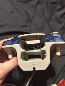 Sega Dreamcast Red and Blue Controller With Matching VMU Great Condition