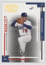 2004 Donruss Throwback Threads Rookie Gold Proof 32/100 Jason Frasor #229 1f8