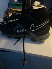 Nike Youth Alpha Menace 3 Shark BG Football Cleats Size 6Y  CV0583-010 