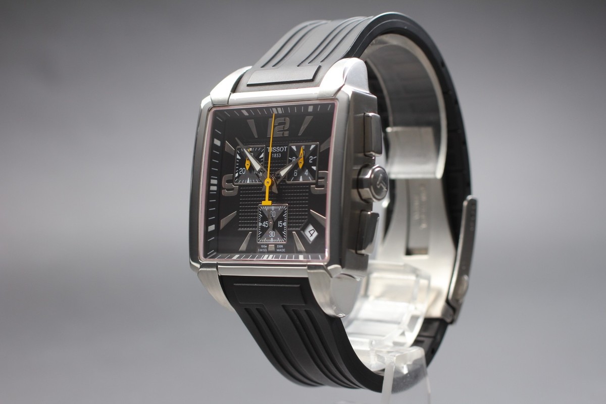 Tissot T-Trend Men's Black Watch - T005.517A for sale online | eBay