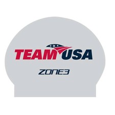 Gorra de baño Zone 3 USA, nueva todavía en su embalaje. Talla única