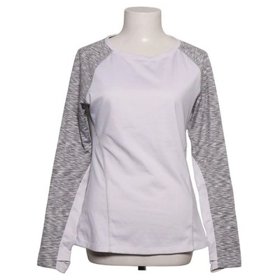 Danskin, Unterziehshirt, Größe: M, Weiß/Grau, Elasthan/Polyester, Sonstiges #5ie