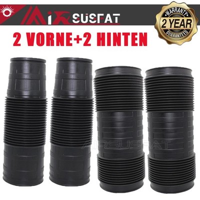4x Vorne+Hinten Staubschutzhaube ABC Hydraulikstrebe für MercedesW221 C216 CL500