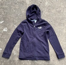 PUMA NAVY JACKET GIRLS SIZE MEDIUM