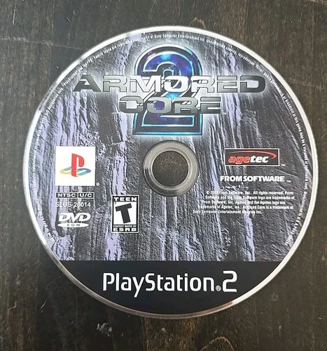 Armored Core 2 (Sony PlayStation 2, 2000) Disc Only PS2 Tested Works Shooter