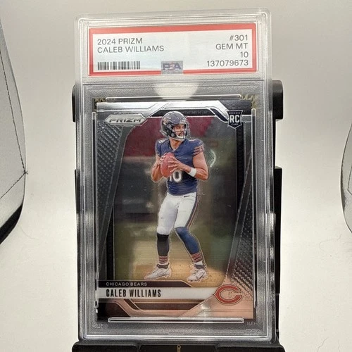 2024 Panini Prizm - Rookies Caleb Williams #301 (RC) PSA 10 Chicago Bears