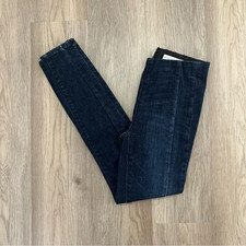 Pilcro Anthropologie High Rise Denim Legging Jeans Dark Wash Size 26