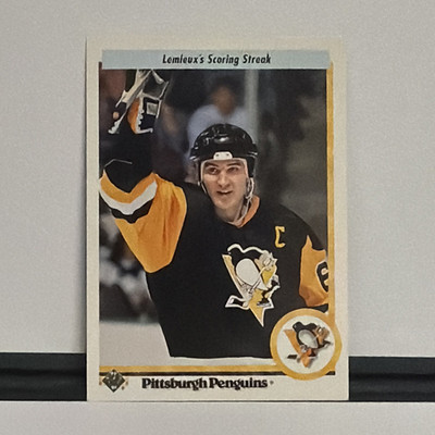 Upper Deck 1995-96 NHL Mario Lemieux Penguins #231 Scoring Streak