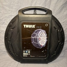Thule Cb-12 Passenger Car Snow Chains 12mm Sae Class S Tire Chains Set With Case