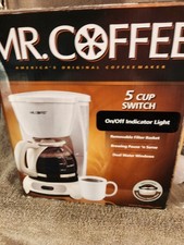 NEW Mr Coffee Switch 4 Cup Coffee Maker TF5 P...