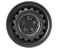 1X Alcar 9157 Schwarz/Silber 6.0Jx15 5X114.3 ET39