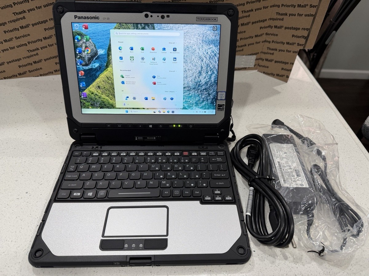 Panasonic Toughbook CF-20 Intel i5 8GB 512SSD Windows 11 Pro