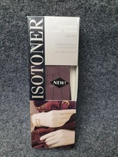 Isotoner Gloves Womens One Size Brown Tailored Unlined Stretch Water Resistant
