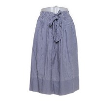 Hallhuber, Wickelrock, Größe: 40, Blau/Weiß, Baumwolle, Streifen, Damen #OOQ