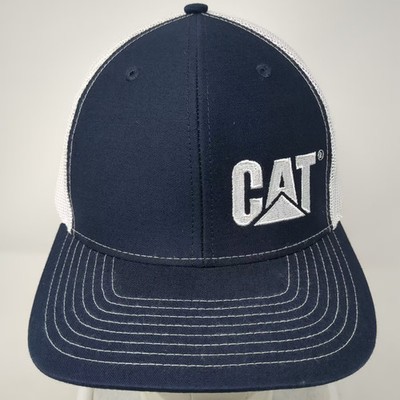 CAT Retro Style Embroidered Richardson 112 Trucker Mesh Snapback Cap Constructio caterpillar-workwear-cat-  main image 2