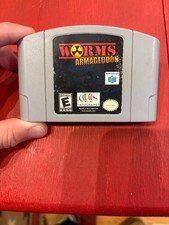 Worms Armageddon N64 ( Nintendo 64 , 2000 ) Cart Only ! Tested ! Authentic
