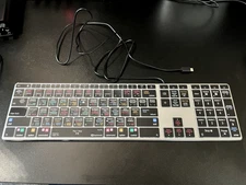 KB Keyboards Logic Pro Keyboard with Number Pad 2010s - Black