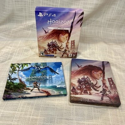 Horizon Forbidden West Special Edition PS4 PlayStation 4 Steelbook + Art Book
