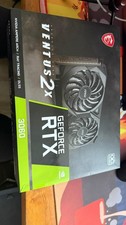 MSI GeForce RTX 3060 VENTUS 2X OC 8GB GDDR6 Graphics Card