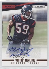 2012 Panini Rookies & Stars Rookie Signatures 114/399 Whitney Mercilus Auto 0b2