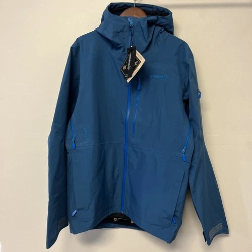 Norrona Mens Lofoten Gore-Tex Jacket Medium Dark Blue NWT - product listing photo