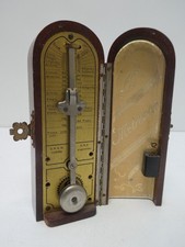 VINTAGE RAUNER TRILLOPHONE METRONOME COFFIN STYLE GERMAN MUSIC TEMPO INSTRUMENT