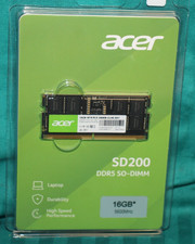 Acer SD200 DDR5 Single RAM 16GB 5600 MT/s CL46 Computer Memory for Laptop