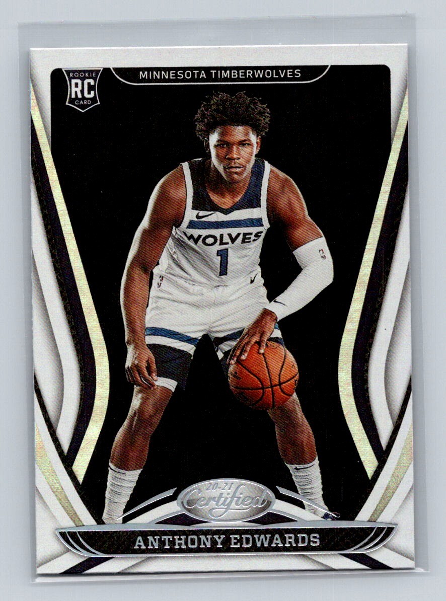 2020-21 Panini Certified #200 Anthony Edwards RC Minnesota Timberwolves