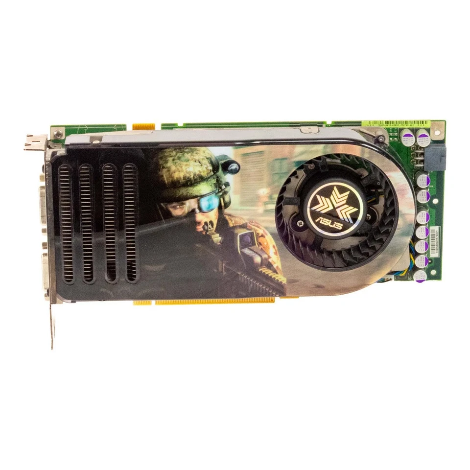 Graphic Card ASUS Nvidia Geforce 8800 GTS 320MB En8800gts / Htdp / 320m/A Pcie - Image 2 of 3