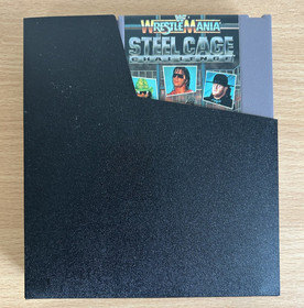 WWF Wrestlemania Steelcage Challenge gioco Nintendo NES con manuale PAL