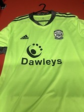 Hereford Fc Match Worn Goalkeepers Football Shirt