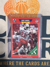 1989 Pro Set BARRY SANDERS Pro Set Prospect No. 1 Pick Rookie RC PSCN