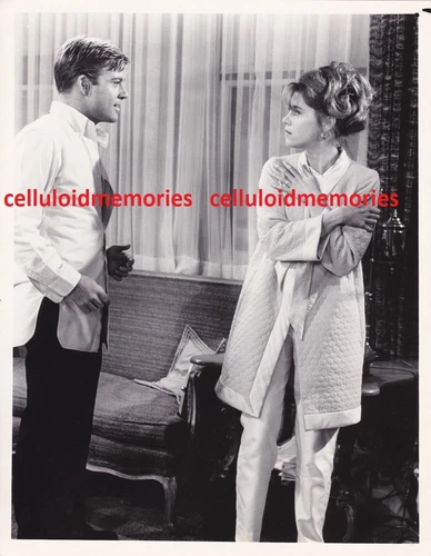 Original Photo Jane Fonda & Robert Redford in Barefoot in the Park