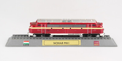 Standmodell Diesellok NOHAB M61, ''Danube Express'' MAV, ca. Spur N, lesen!
