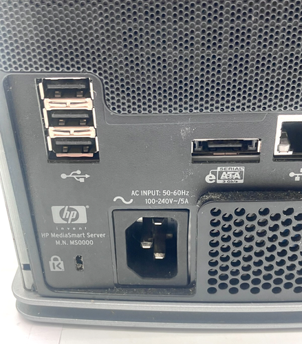 HP MS0000 MediaSmart Server UNTESTED - Photo 3/5