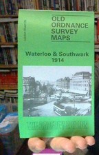 MAP OF Waterloo and Southwark 1914: London SHEET 76.3 NEW