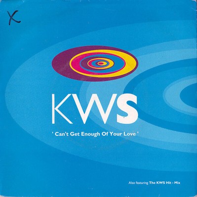 K.W.S. - Can't Get Enough Of Your Love - gebrauchte Vinyl Schallplatte 7 - Z5829z