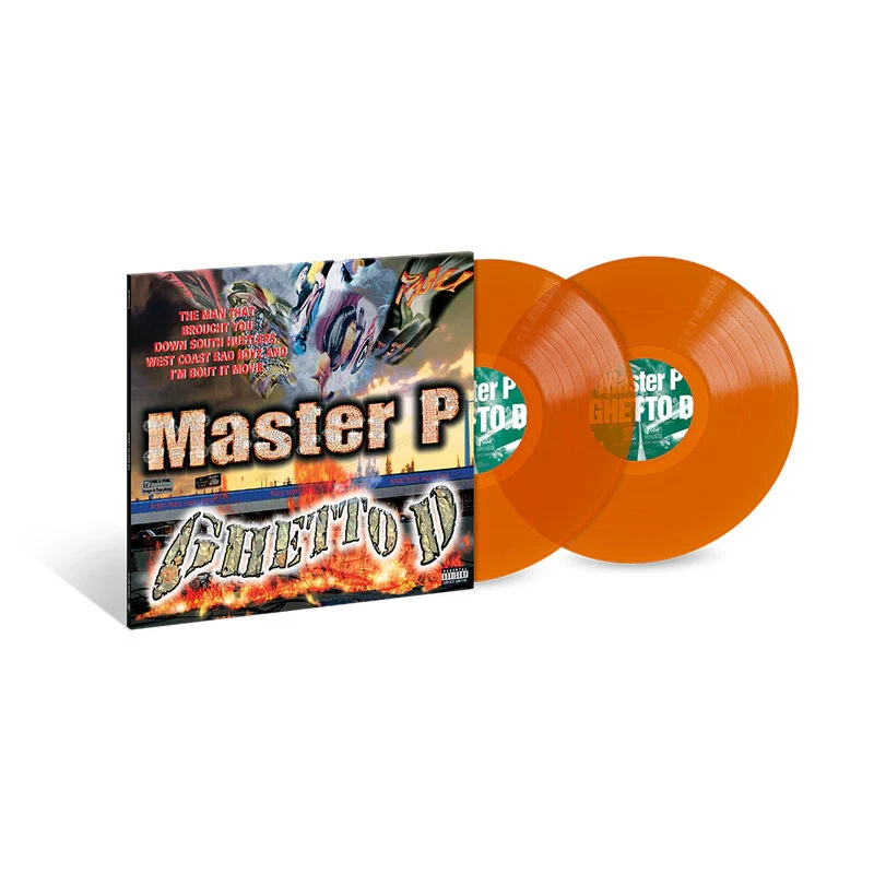 Master P – Ghetto D Limited Edition 2LP Orange Crush Vinyl Record - Image 4 of 4