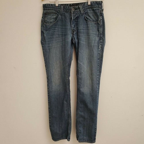 Vermont Slim Button Fly Man Jeans SZ 32 