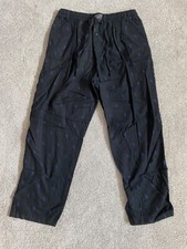 Ralph Lauren Polo Pajama Pants Black Purple szLG Excellent Condition