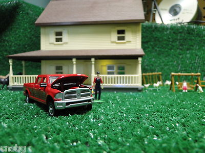 ERTL 1950 Ford Pickup With 8N Tractor In 1:64 Scale - Foto 8