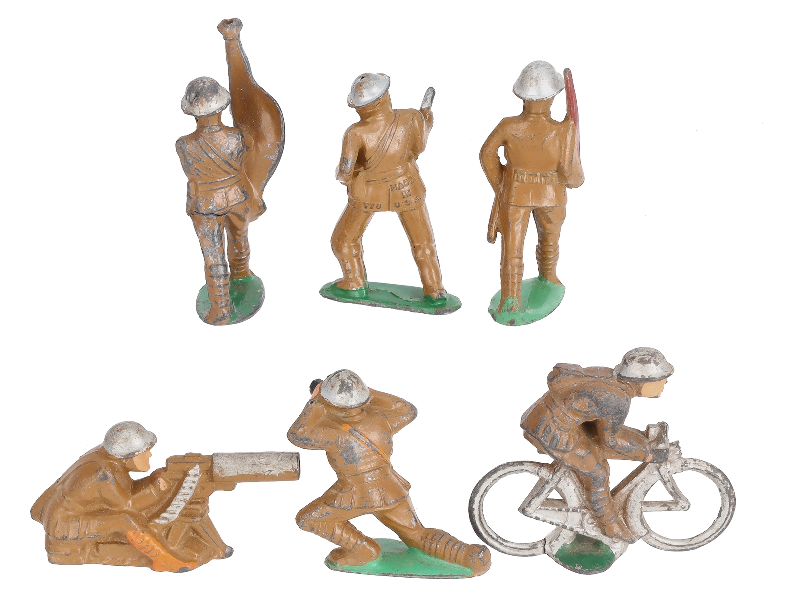 Manoil Vintage Assorted Military Lead Figures [6] eBay