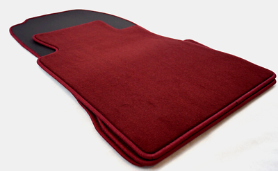 Cora Set Di 4 Tappeti In Moquette Per Peugeot 2008 (2013-2016) – Nero, Su Misura, Con Fissaggi Antiscivolo E Battitacco Termosaldato