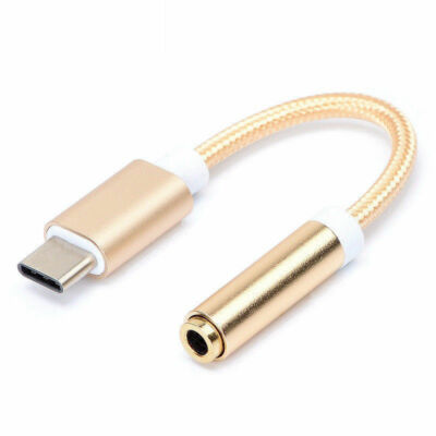 MOELECTRONIX Cuffie USB 3.1 di tipo C, adatte per Motorola ThinkPhone, da USB-C a 3,5 mm, connettore digitale, presa Aux-in, cavo adattatore audio bianco