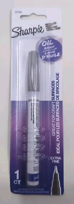 Sharpie Oil-Based Paint Marker Metallic Silver Extra Fine Tip Brand New 