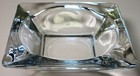 Anchor Hocking 4.50" Square Ashtray Heavy Crystal Clear Glass VINTAGE 1970s — photo 2