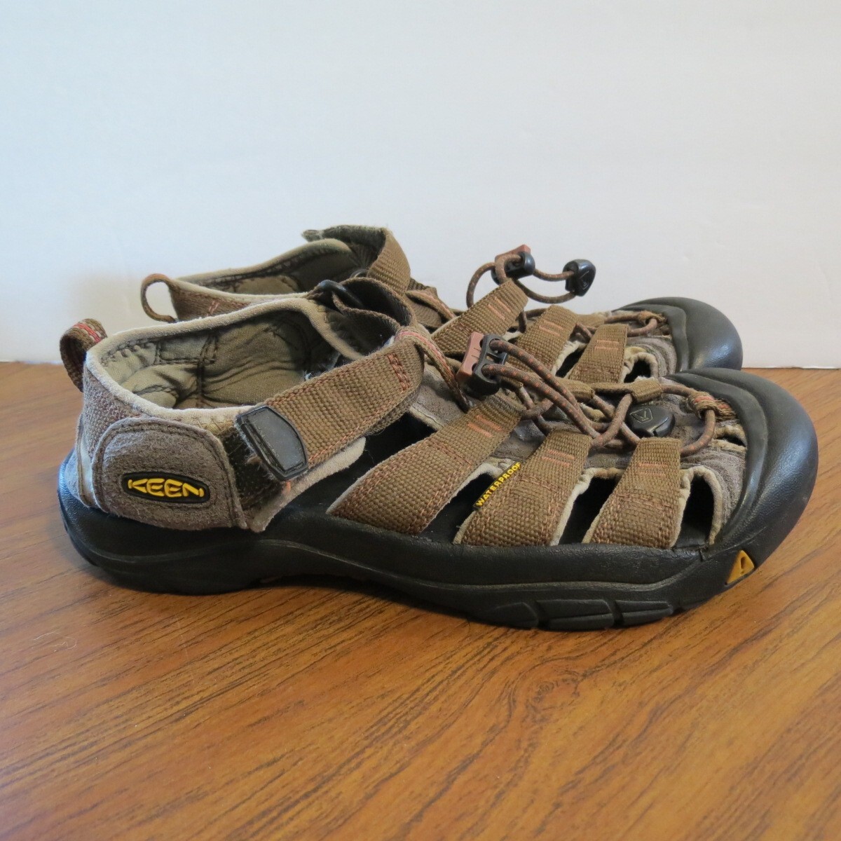 Sandali Keen ragazzo marrone nylon punta chiusa escursionismo Newport H2 taglia 41 2