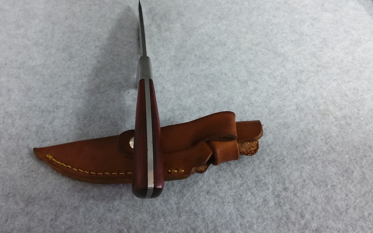 Fury 60081 knife W/ Leather Sheath | eBay